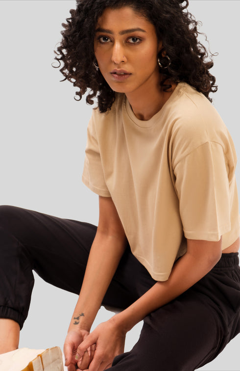 Oversized Crop Tee
